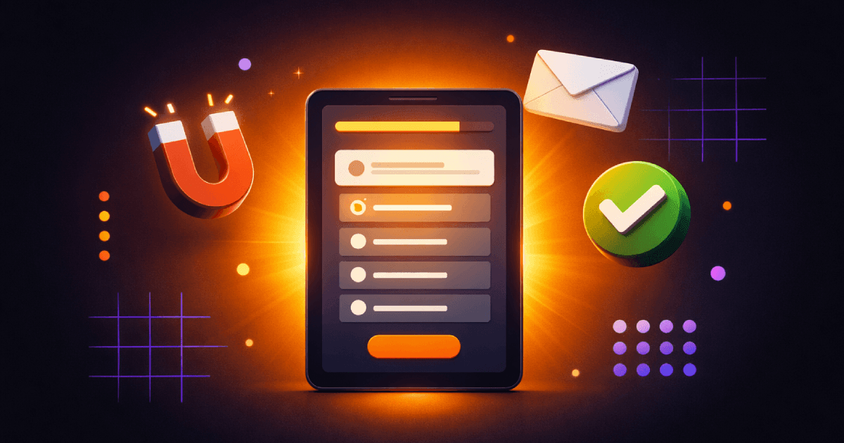 Смартфон с интерфейсом квиза — как создать квиз для генерации лидов